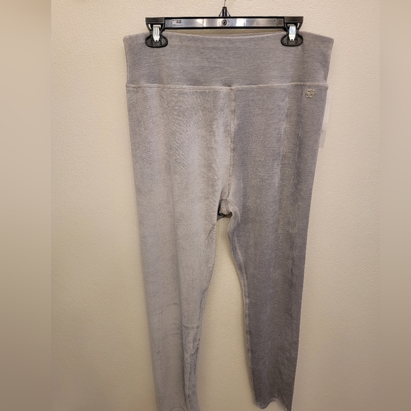 Calvin Klein Ladies Velour Like Pull On Pant - Picture 1 of 2